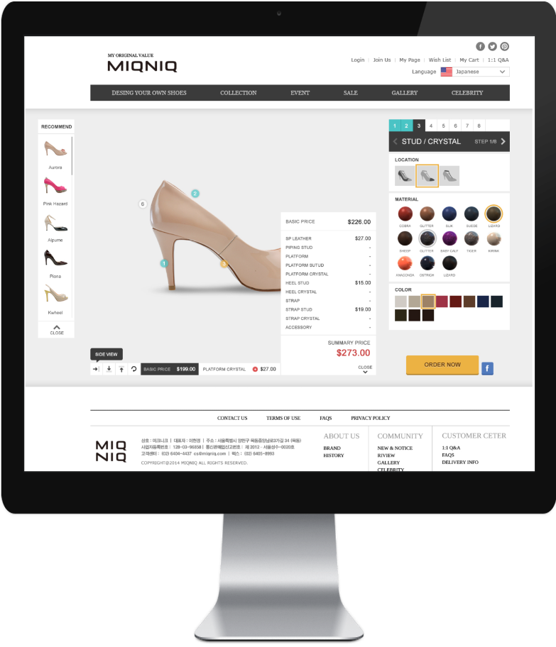 MIQNIQ 3D Customizing Shoes Mall-1